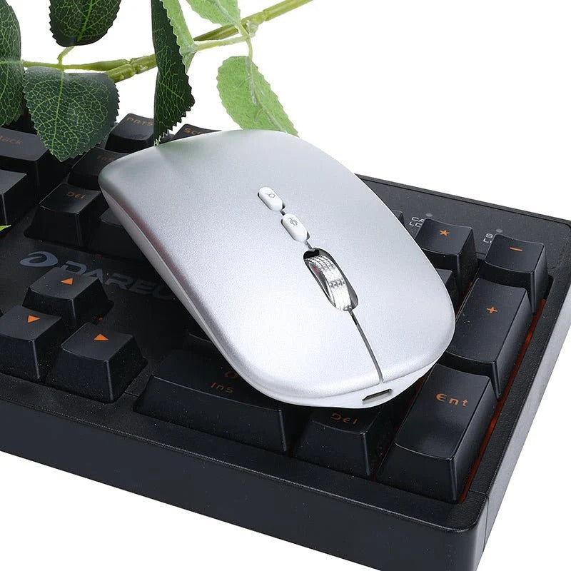 Compatible with Apple, Ipad Wireless Bluetooth Mouse For Rechargeable Laptop