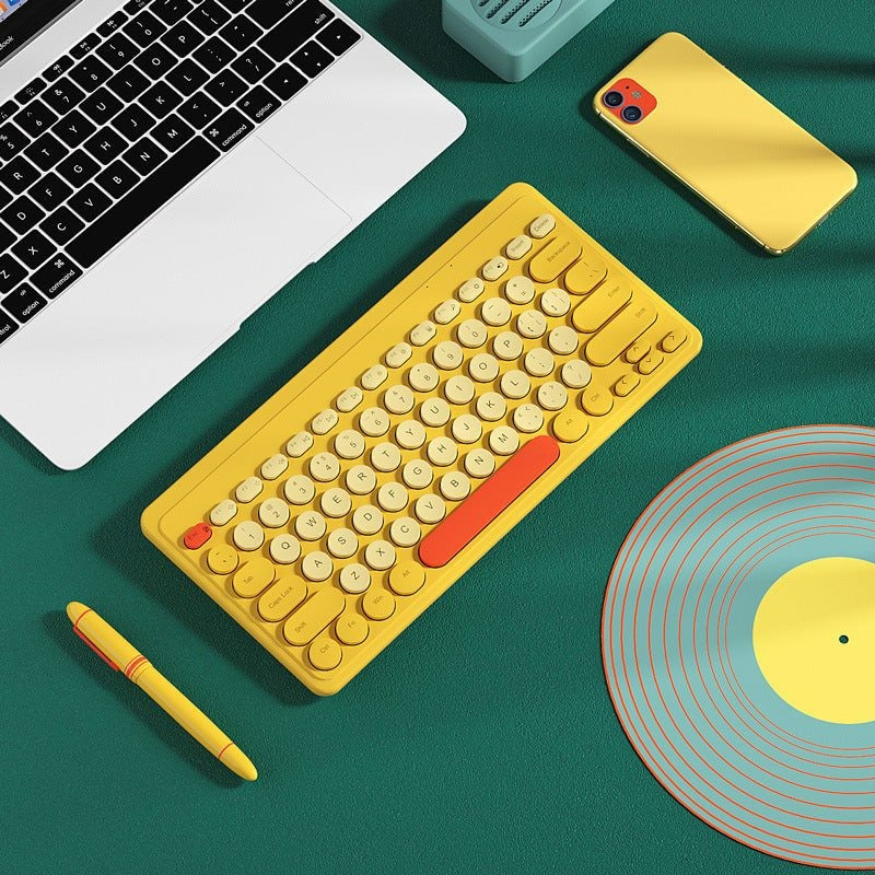 Mini 2.4G Punk Wireless Keyboard