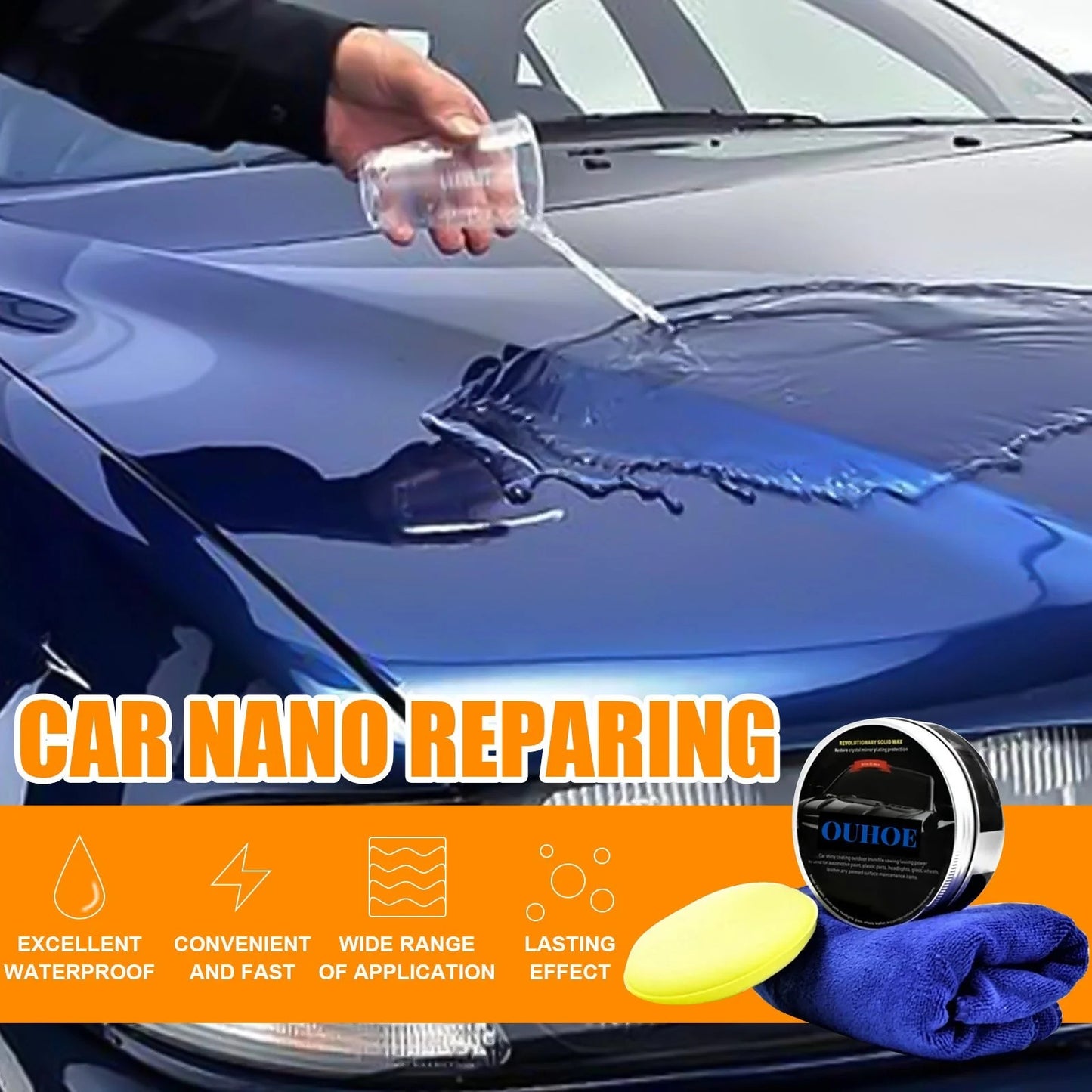 RayHong - Car Scratch Remover  Cloth