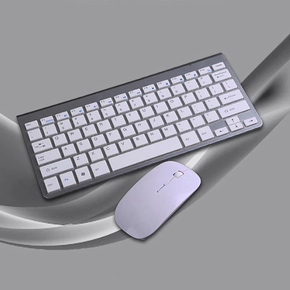 Ultra‑Slim Wireless Keyboard & Mouse Combo