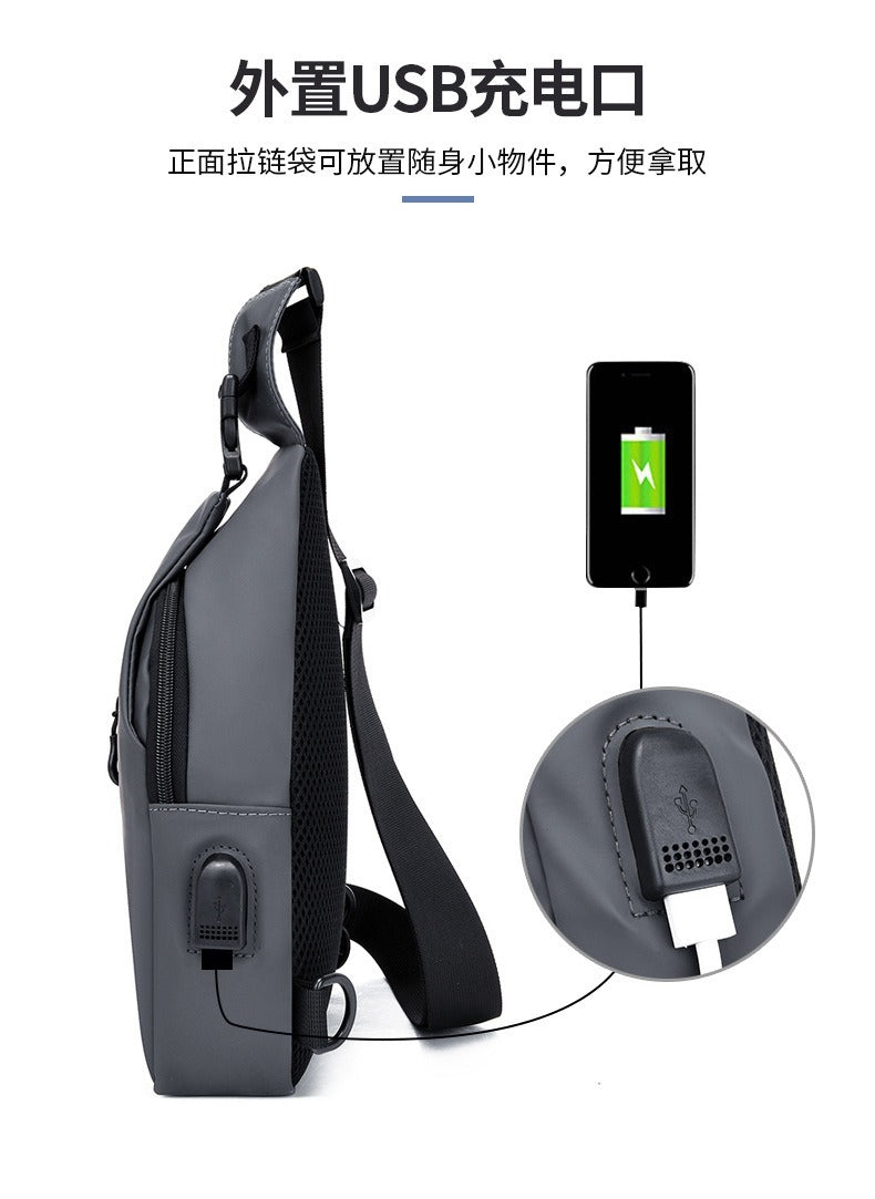Wear-resistant Large Capacity Crossbody Chest Bag