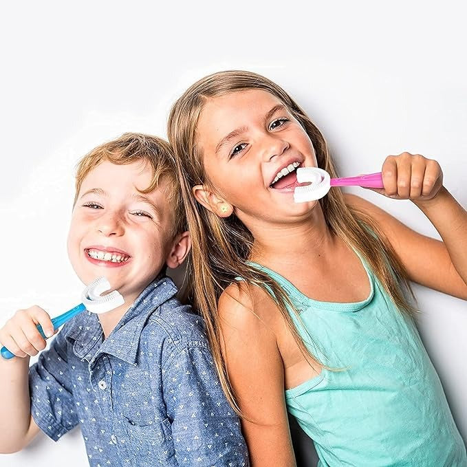 Smart Electric Toothbrush USB Rechargeable U-shaped Tooth