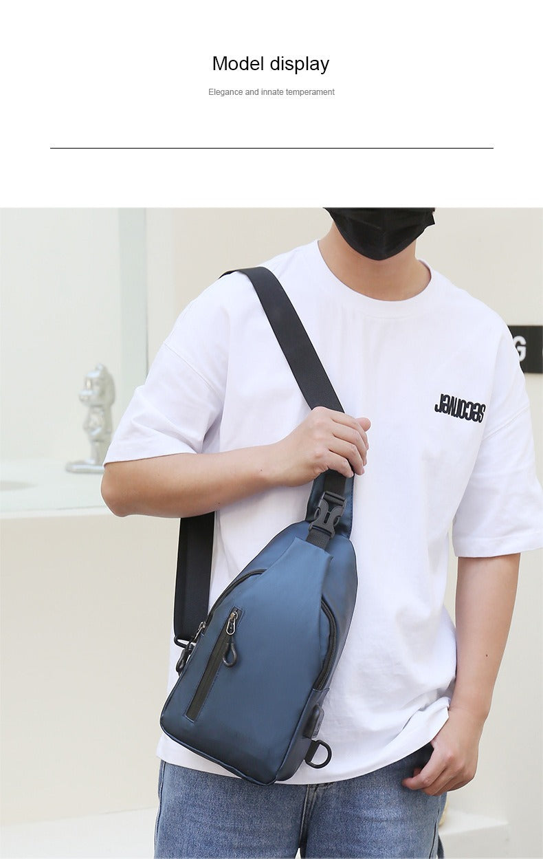 Wear-resistant Large Capacity Crossbody Chest Bag
