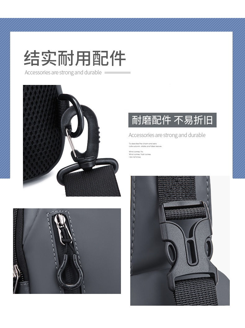 Wear-resistant Large Capacity Crossbody Chest Bag
