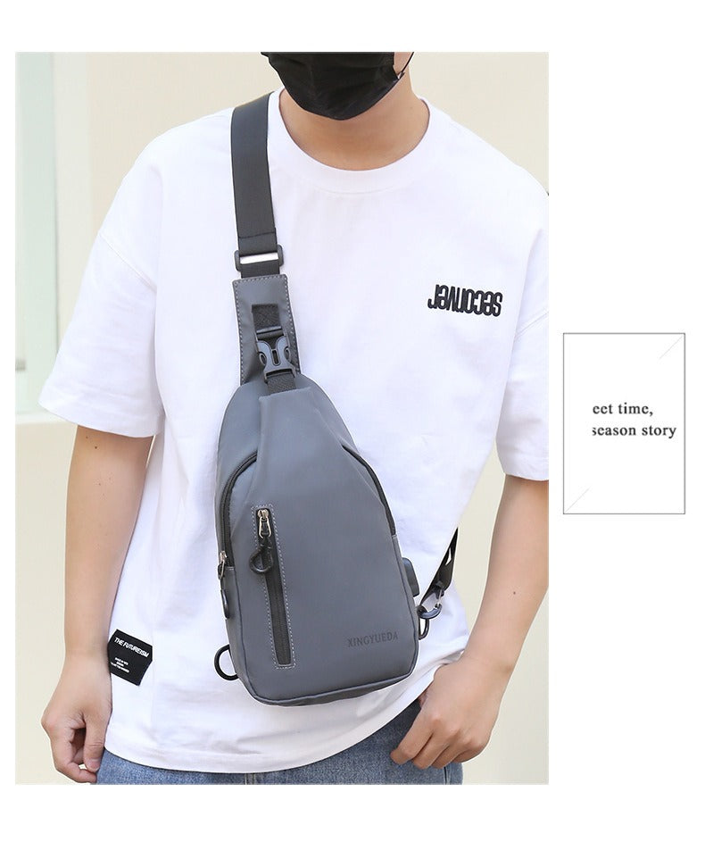Wear-resistant Large Capacity Crossbody Chest Bag