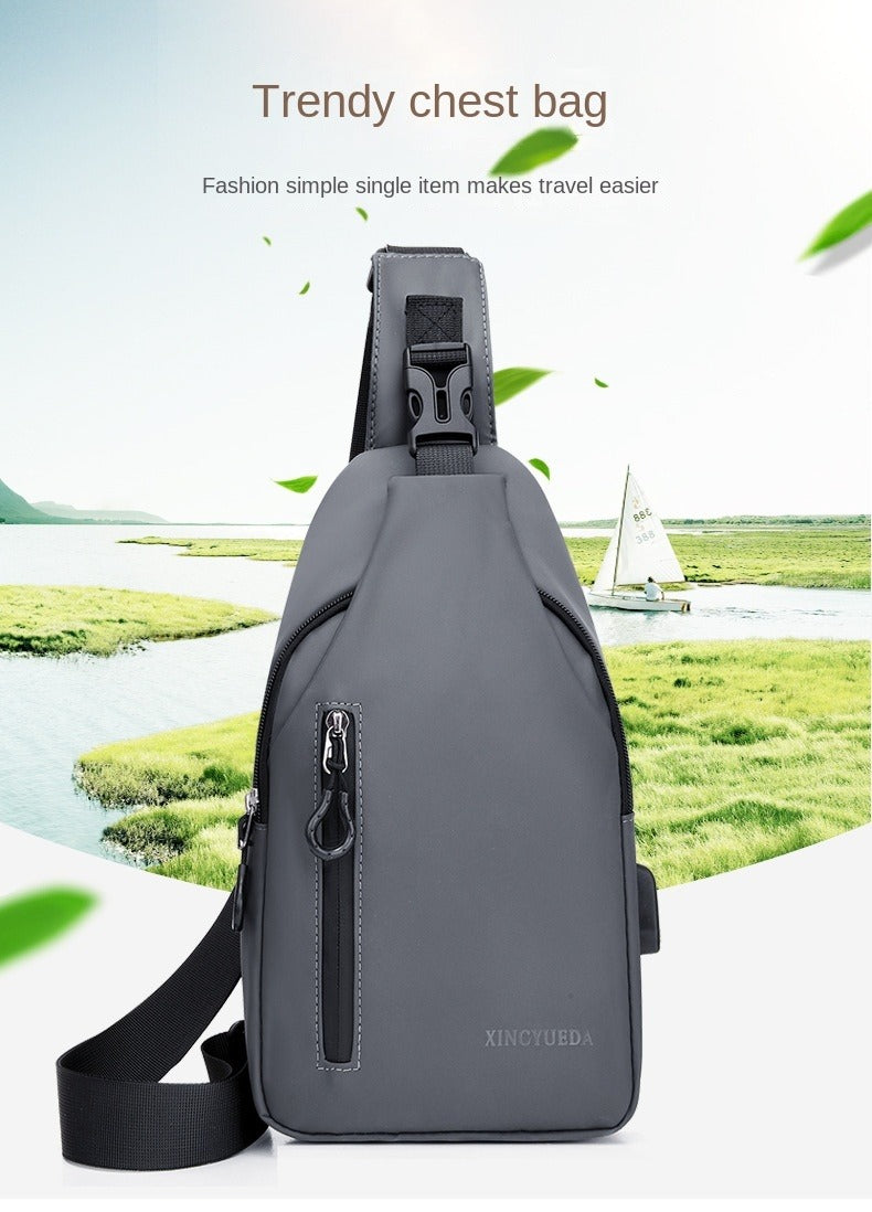 Wear-resistant Large Capacity Crossbody Chest Bag