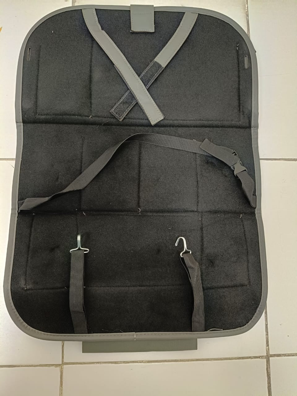 Car Seat Back Organizer Bag Foldable Dining Table Tray Travel Storage Bag
