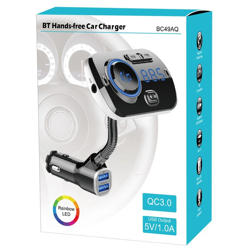 Car Bluetooth Mp3 Car FM Transmitter Car Bluetooth Mp3 Player Card