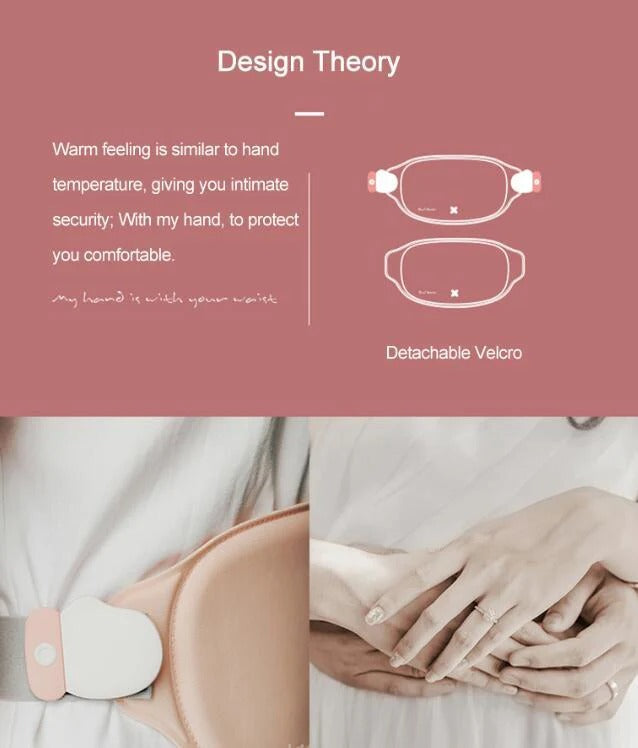 Rechargeable Relaxation Menstrual Pain Patch Relieving Massage Belt
