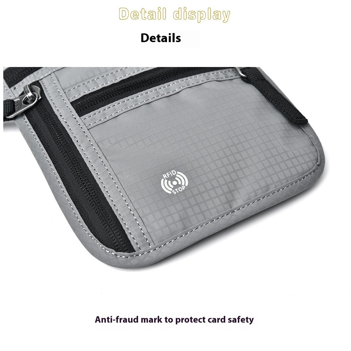 Multi-functional Credentials Travel Passport Bag Abroad